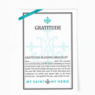 Gratitude Crystal Bracelet My Saint My Hero 