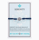 Serenity Blessing Navy/Silver Bracelet My Saint My Hero 