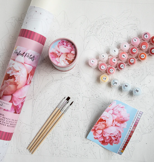 Pink Picasso Paint by Number Kit - Perfect Petals PPK-1620PPS