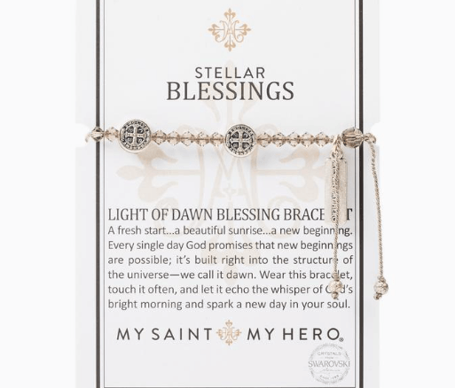 Stellar Blessings Light of Dawn Blessing Bracelet My Saint My Hero 