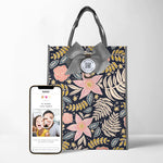 bloom | qr card + gift bag