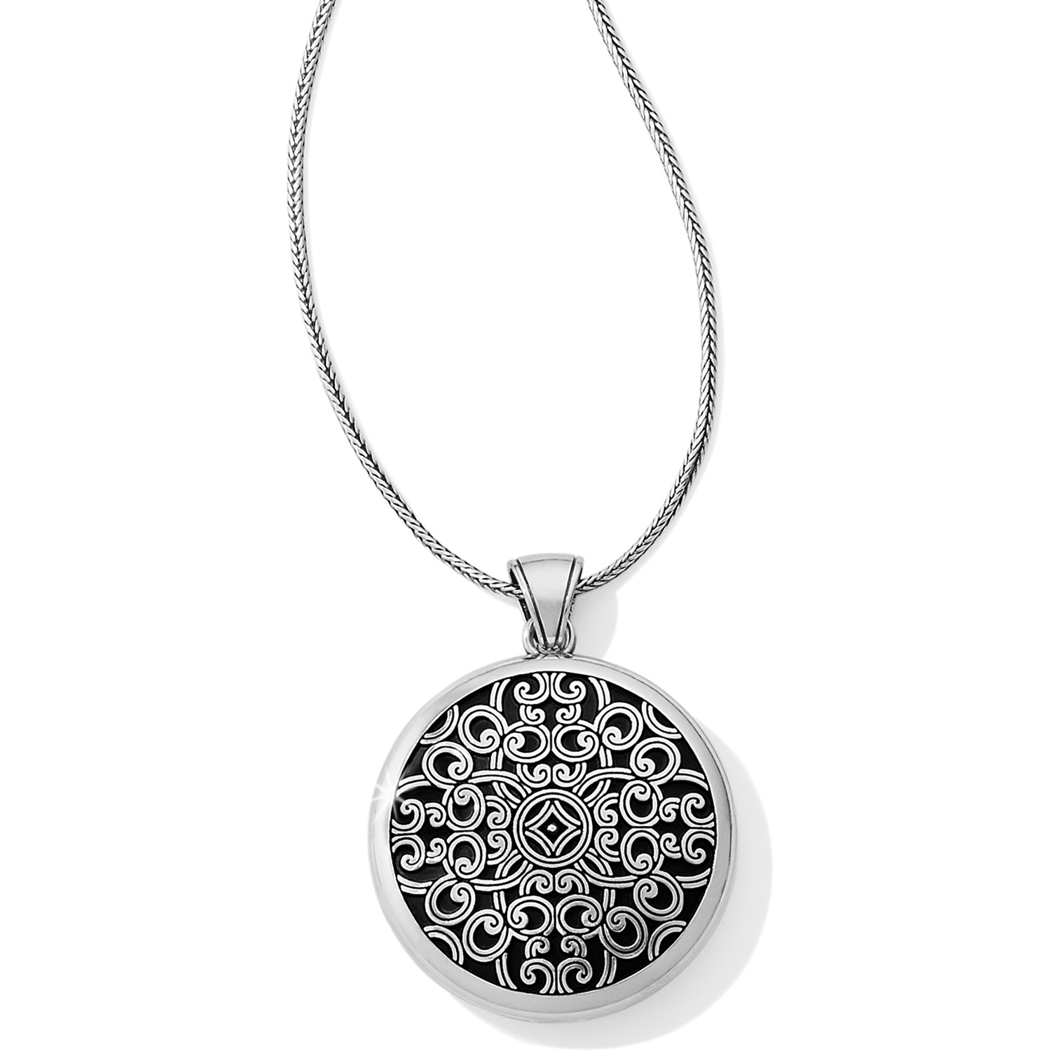 Serendipity Convertible Locket Necklace JM0940 Lockets Brighton 