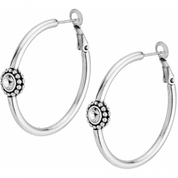 Twinkle Medium Hoop Post Earrings JE1382 Earrings Brighton 