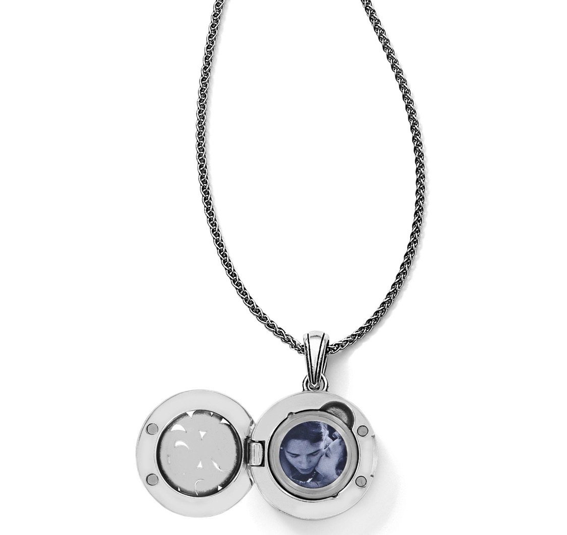 Spin Master Convertible Locket Necklace JM0862 Lockets Brighton 