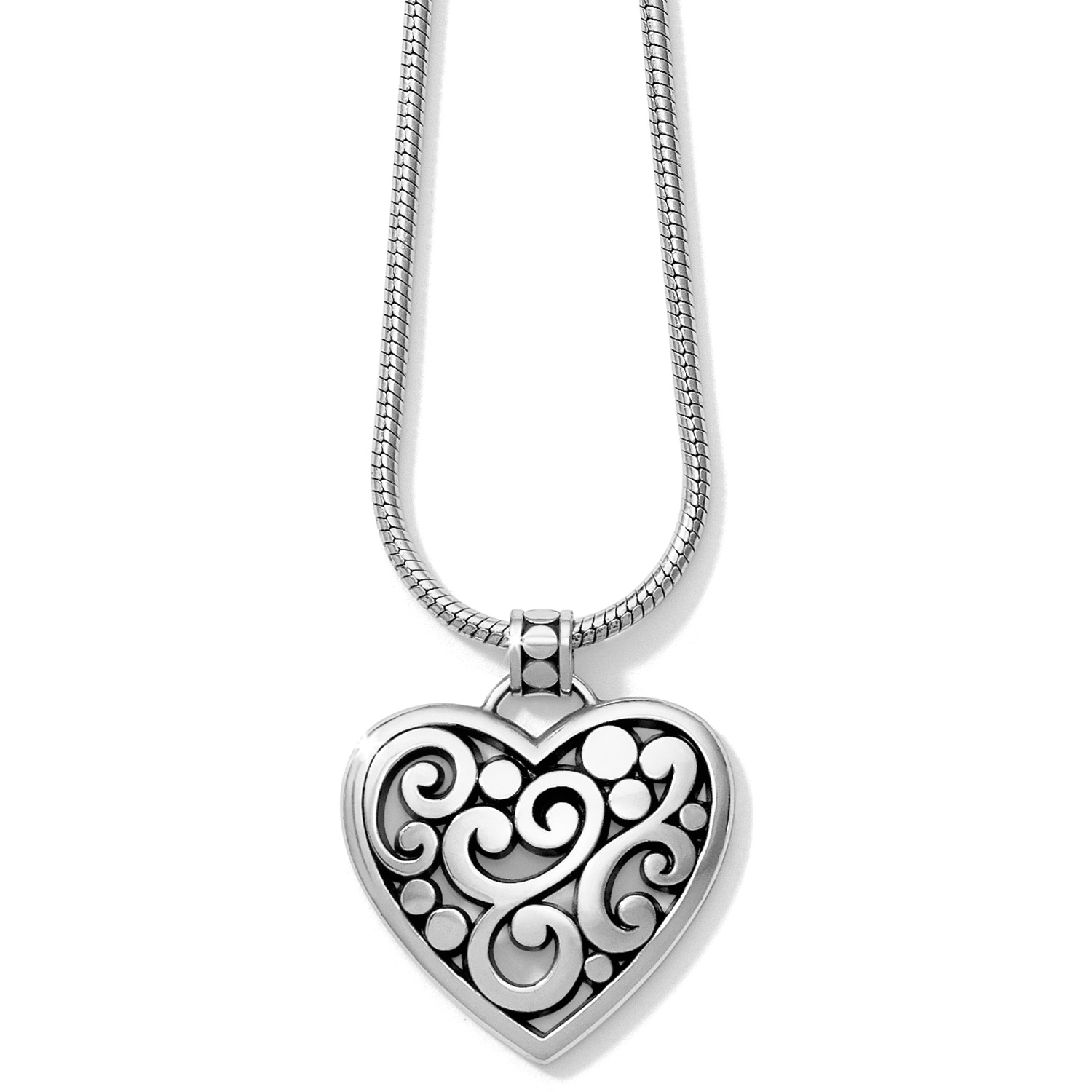 Contempo Heart Necklace J49520 Necklaces Brighton 
