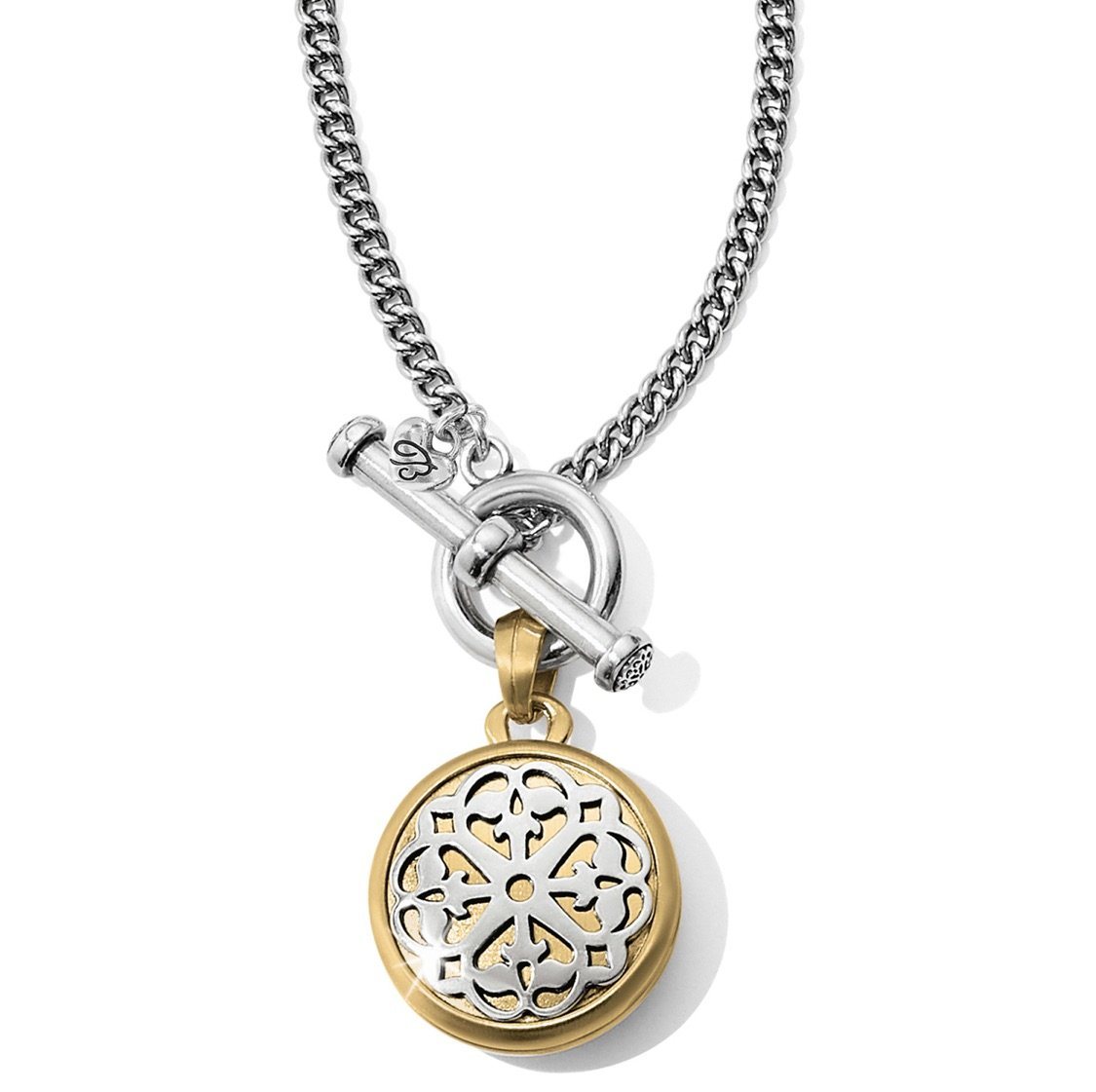 Ferrara Two Tone Double Locket JM1082 Lockets Brighton 