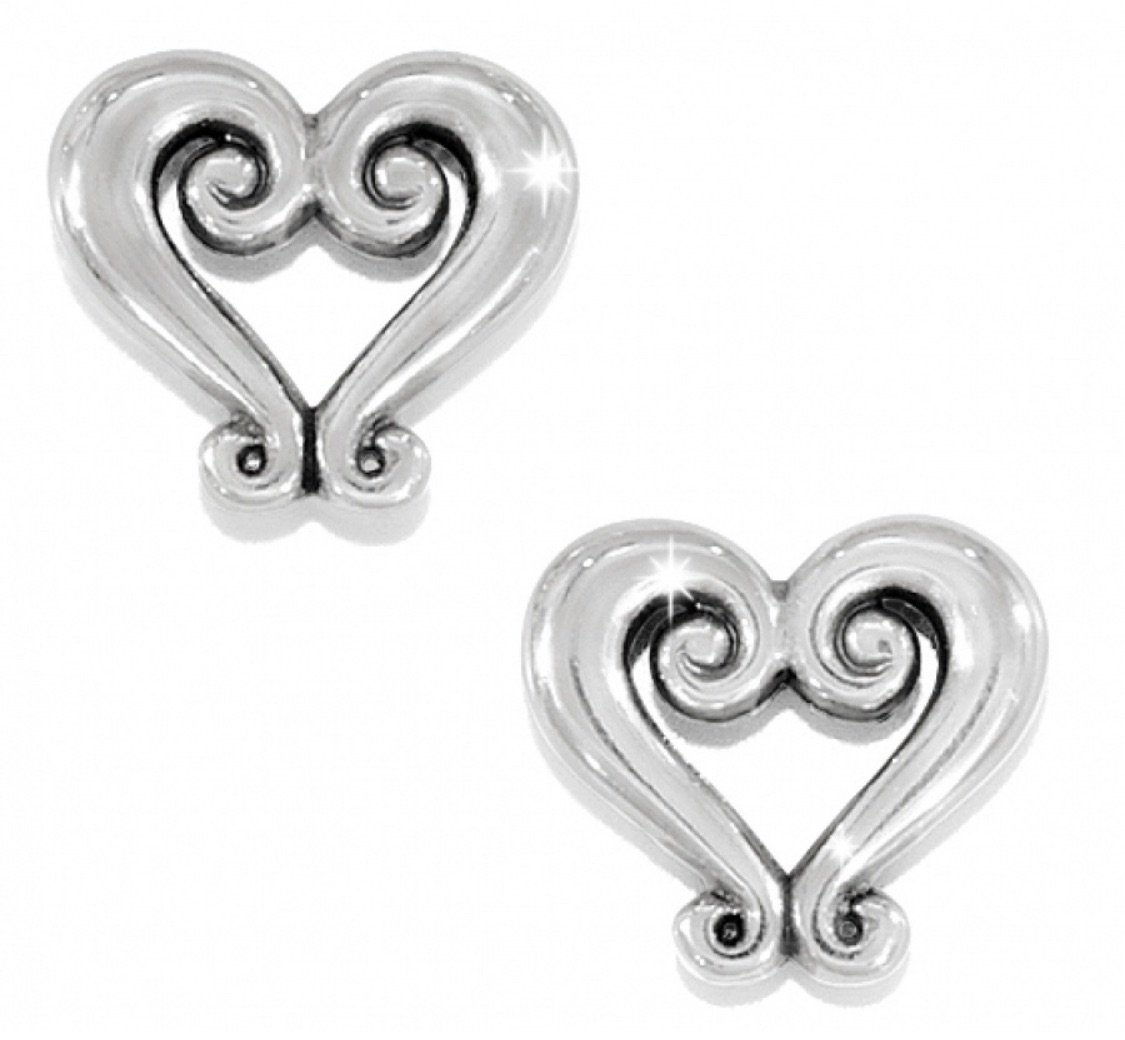 Genoa Heart Mini Post Earrings J21630 Earrings Brighton 