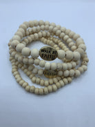 Walk By Faith Beaded Bracelet Bracelets Johnathan Michael's Boutique 