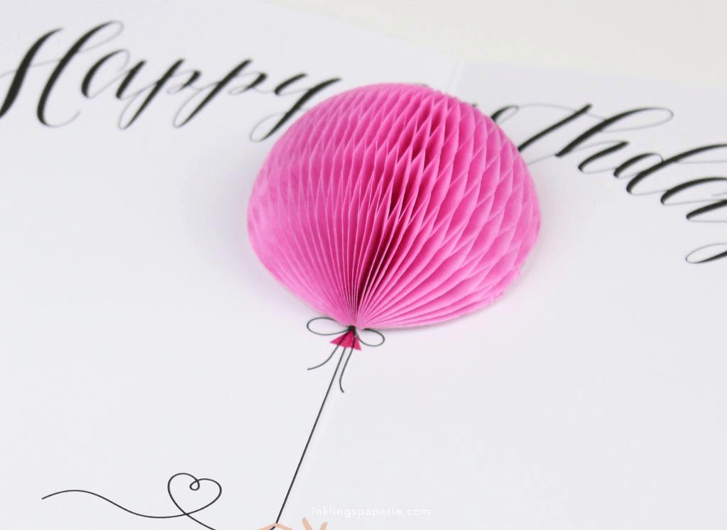 Happy Birthday Balloon Pop-up Card Card Johnathan Michael's Boutique 