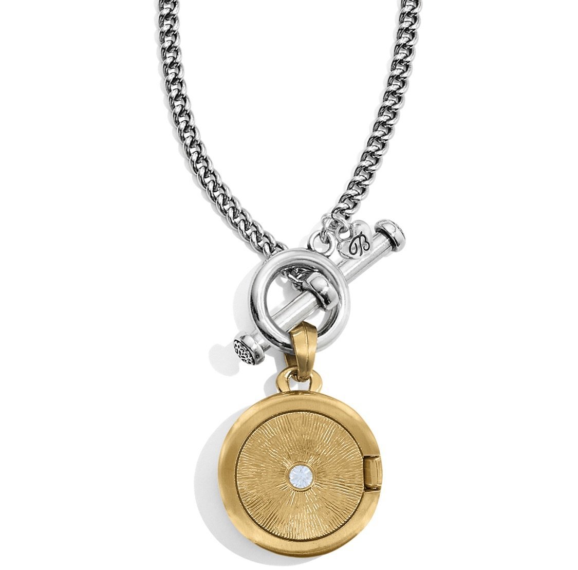 Ferrara Two Tone Double Locket JM1082 Lockets Brighton 