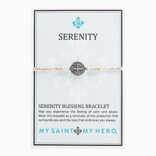 Serenity Blessing Metallic Gold Bracelet Bracelets My Saint My Hero 