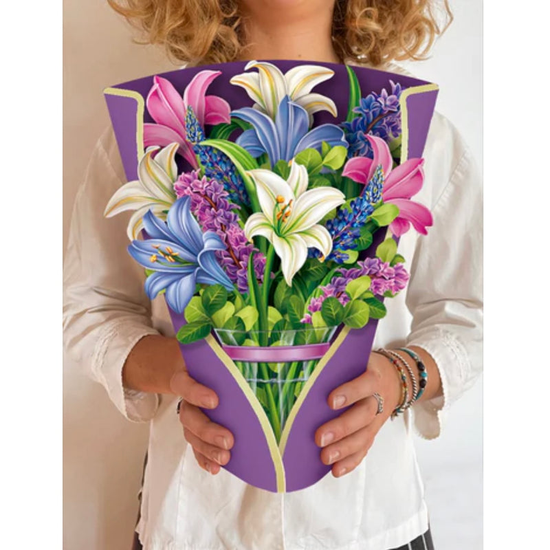 Lilies & Lupines Pop-Up Flowers