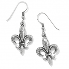 Ferrara Fleur De Lis French Wire Earrings JA7320 Earrings Brighton 