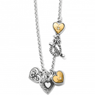 One Heart Short Necklace JM2902 Brighton 