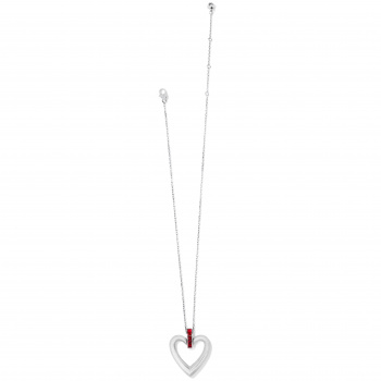 Spectrum Open Heart Necklace JM3673 Necklaces Brighton 