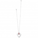 Spectrum Open Heart Necklace JM3673 Necklaces Brighton 