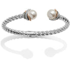 Neptune's Rings Pearl Open Hinged Bangle JF665D Bracelets Brighton 