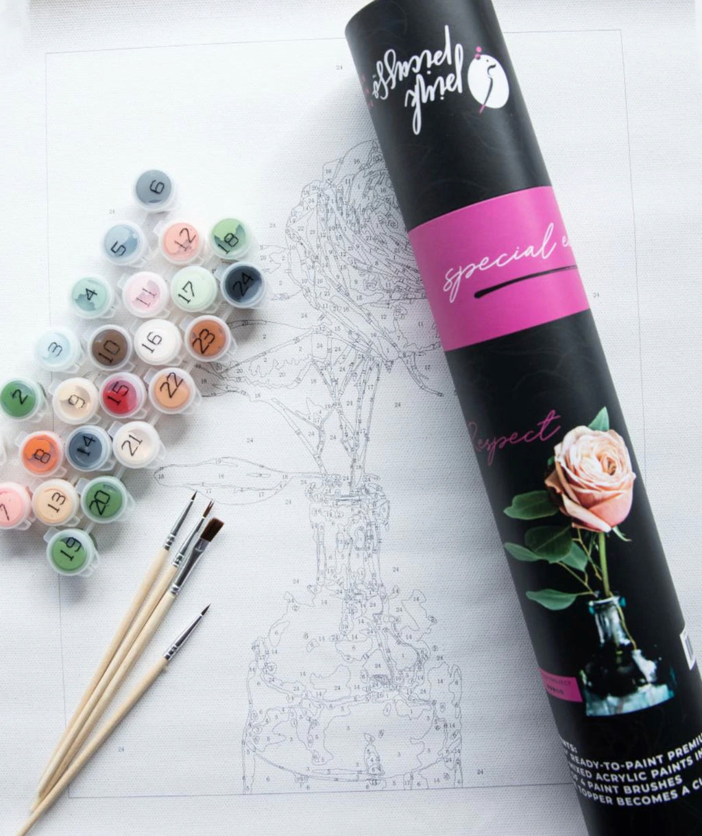 Pink Picasso Paint by Number Kit - Petals For Me PPK-1620PFM