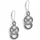 Interlok Braid Petite Leverback Earrings JA6230 Earrings Brighton 