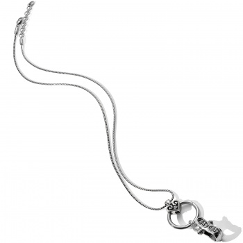 Alcazar Charm Badge Clip Necklace JL7811 Necklaces Brighton 