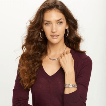 Flora Hoop Leverback Earrings JA2050 Earrings Brighton 