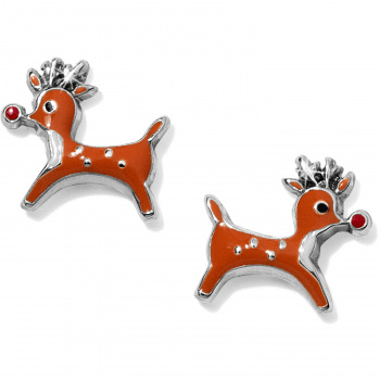 Santa's Reindeer Mini Post Earrings J22243 ears Brighton 