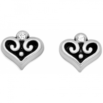 Alcazar Heart Mini Post Earrings J21712 ears Brighton 