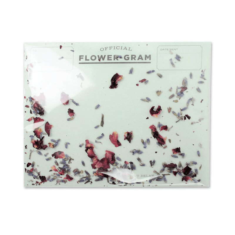 Flowergram - Lavender & Rose Card Card Johnathan Michael's Boutique 