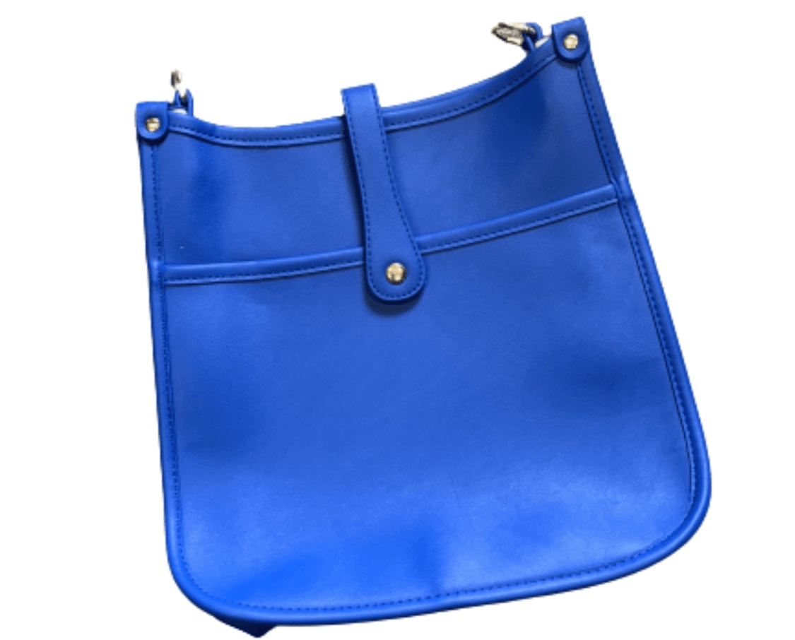 Vegan Bucket Handbag Apparel & accessories Johnathan Michael's Boutique Royal Blue 