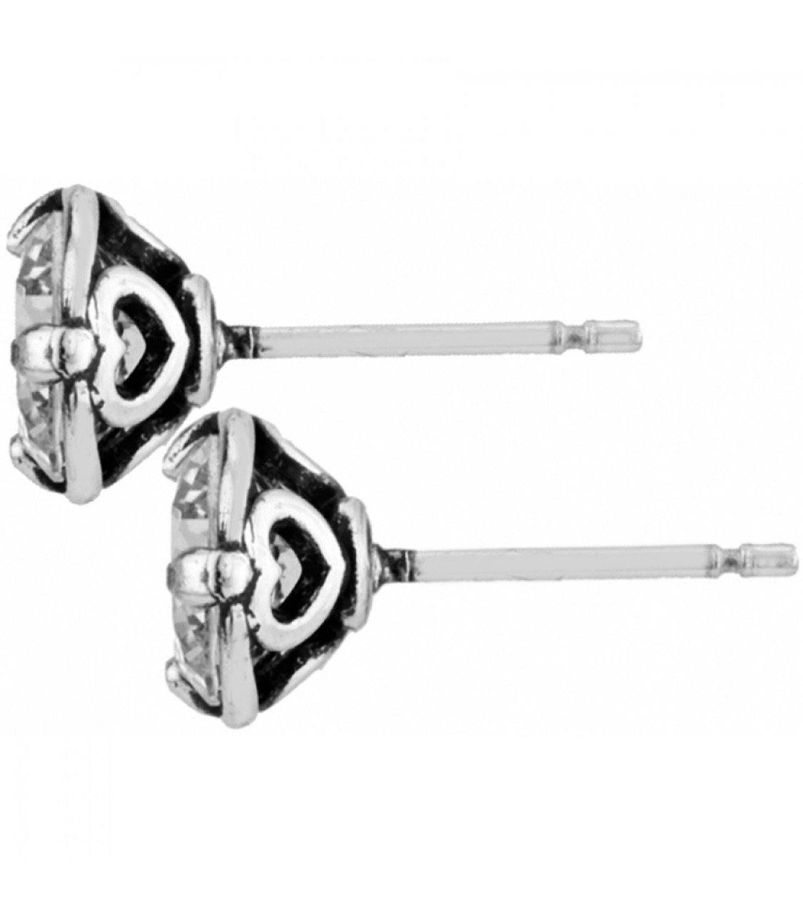Brilliance 7MM Post Earrings JE154A Earrings Johnathan Michael's Boutique 