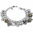 One Heart Charm Bracelet JF7592 Bracelets Brighton 