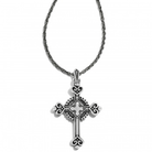 Alcazar Heart Small Cross Necklace JM0581 necklace Brighton 