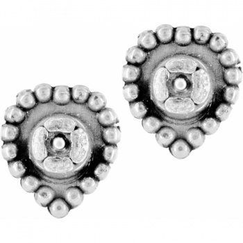 Shimmer Heart Mini Post Earrings J20622 Earrings Brighton 