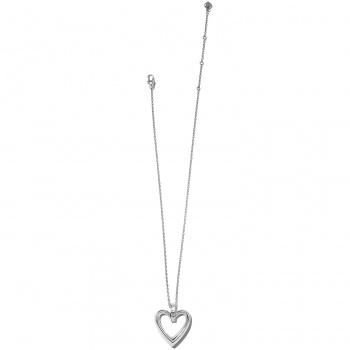 Spectrum Open Heart Necklace JM3671 Necklaces Brighton 