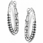 Pebble Pave Hoop Earrings JE2702 Earrings Brighton 