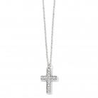 Diamond Cross Necklace JN1552 Necklaces Brighton 