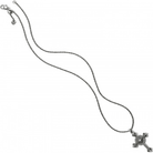 Alcazar Heart Small Cross Necklace JM0581 necklace Brighton 