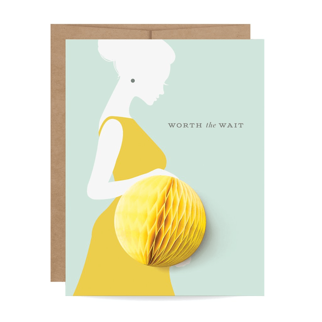 Baby Bump Pop-up Card Card Johnathan Michael's Boutique 