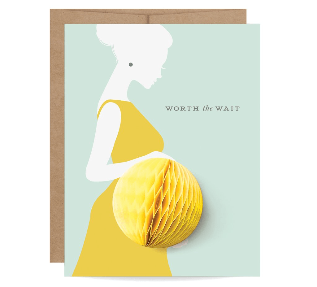 Baby Bump Pop-up Card Card Johnathan Michael's Boutique 