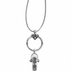 Alcazar Charm Badge Clip Necklace JL7811 Necklaces Brighton 