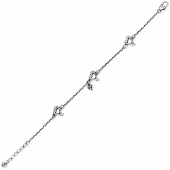 Tuscan Heart Anklet J90550 anklet Brighton 