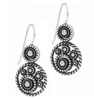 Halo French Wire Earrings JE9663 Earrings Brighton 