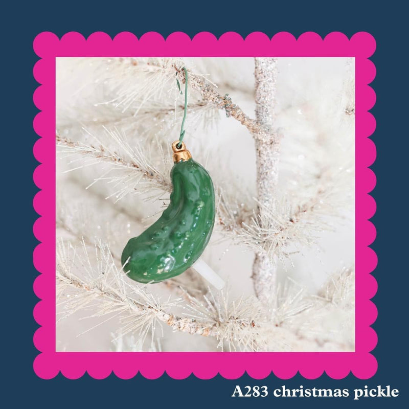 Nora Fleming Christmas Pickle A283