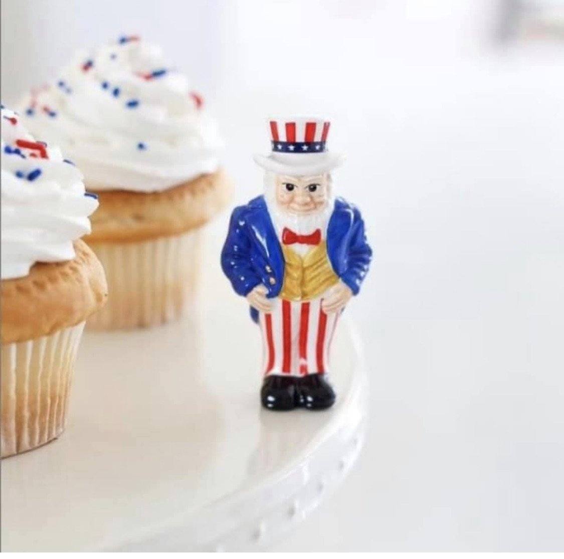 ALL AMERICAN (UNCLE SAM) MINI Mini Nora Fleming 