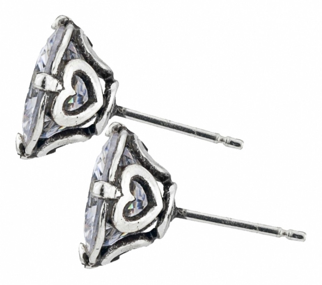 Brilliance 8MM Post Earrings JE154B Earrings Brighton 