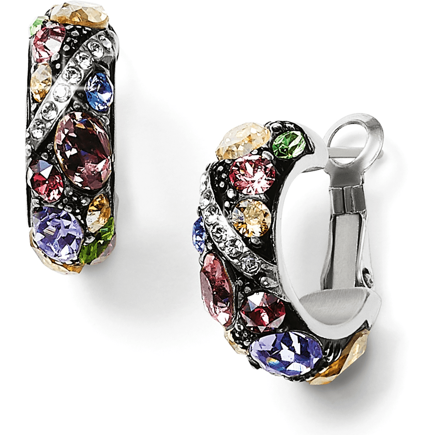 Trust Your Journey Hoop Earrings JA4772 Earrings Brighton 