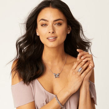 Trust Your Journey Reversible Butterfly Necklace JL5611 necklace Brighton 