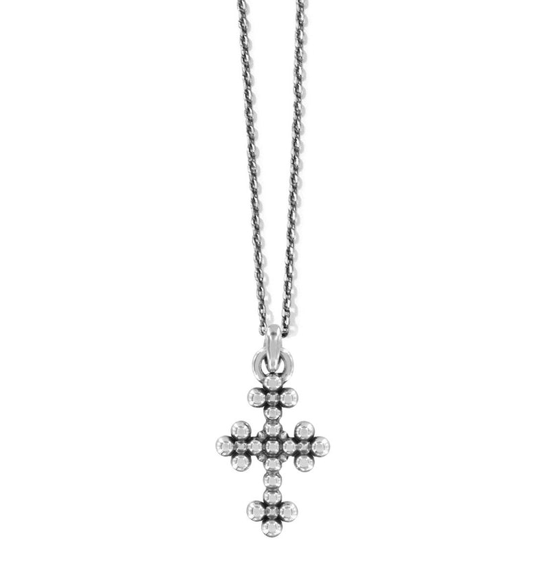 Abbey Cross Necklace JM1721 Necklaces Brighton 