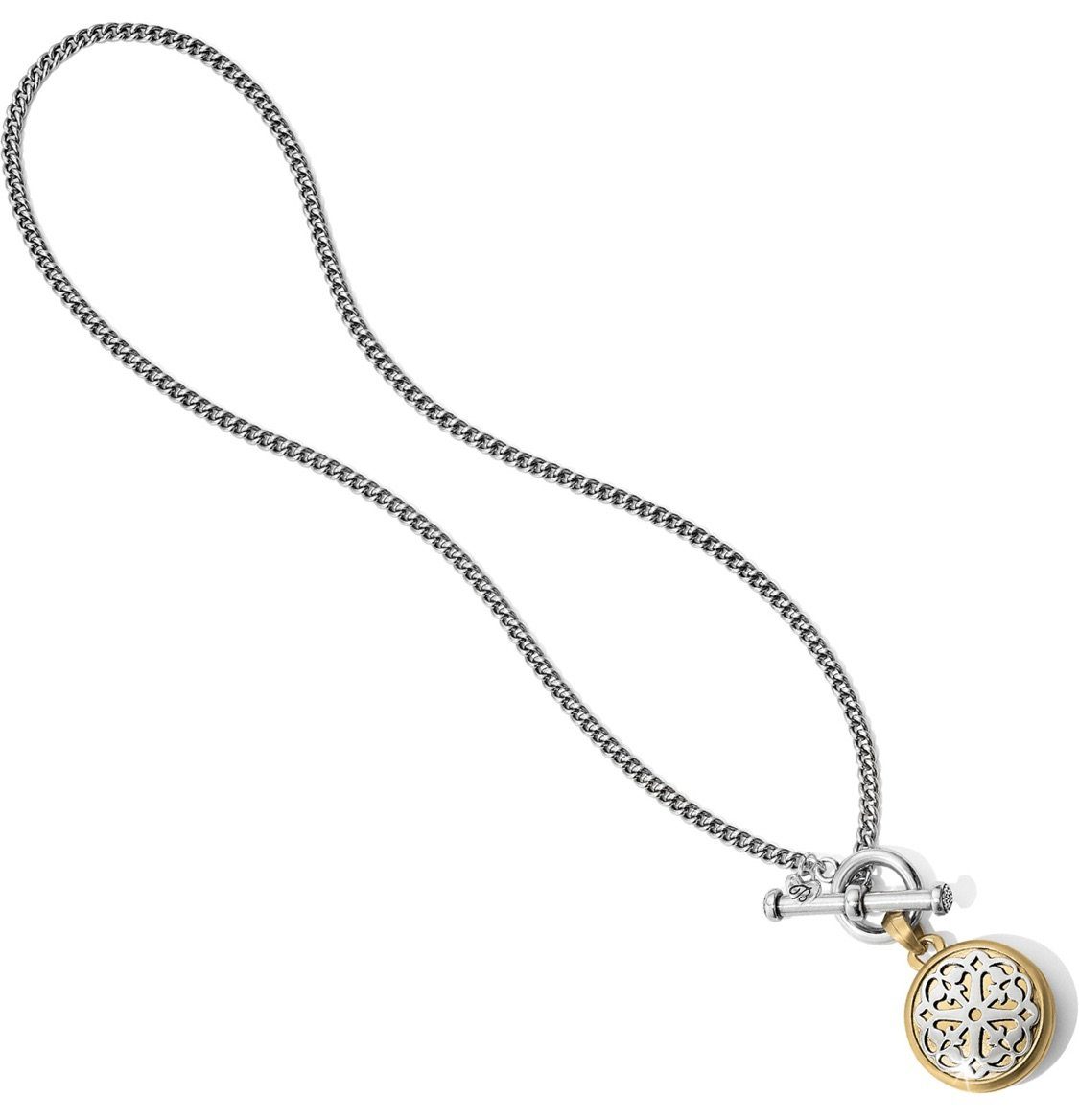 Ferrara Two Tone Double Locket JM1082 Lockets Brighton 