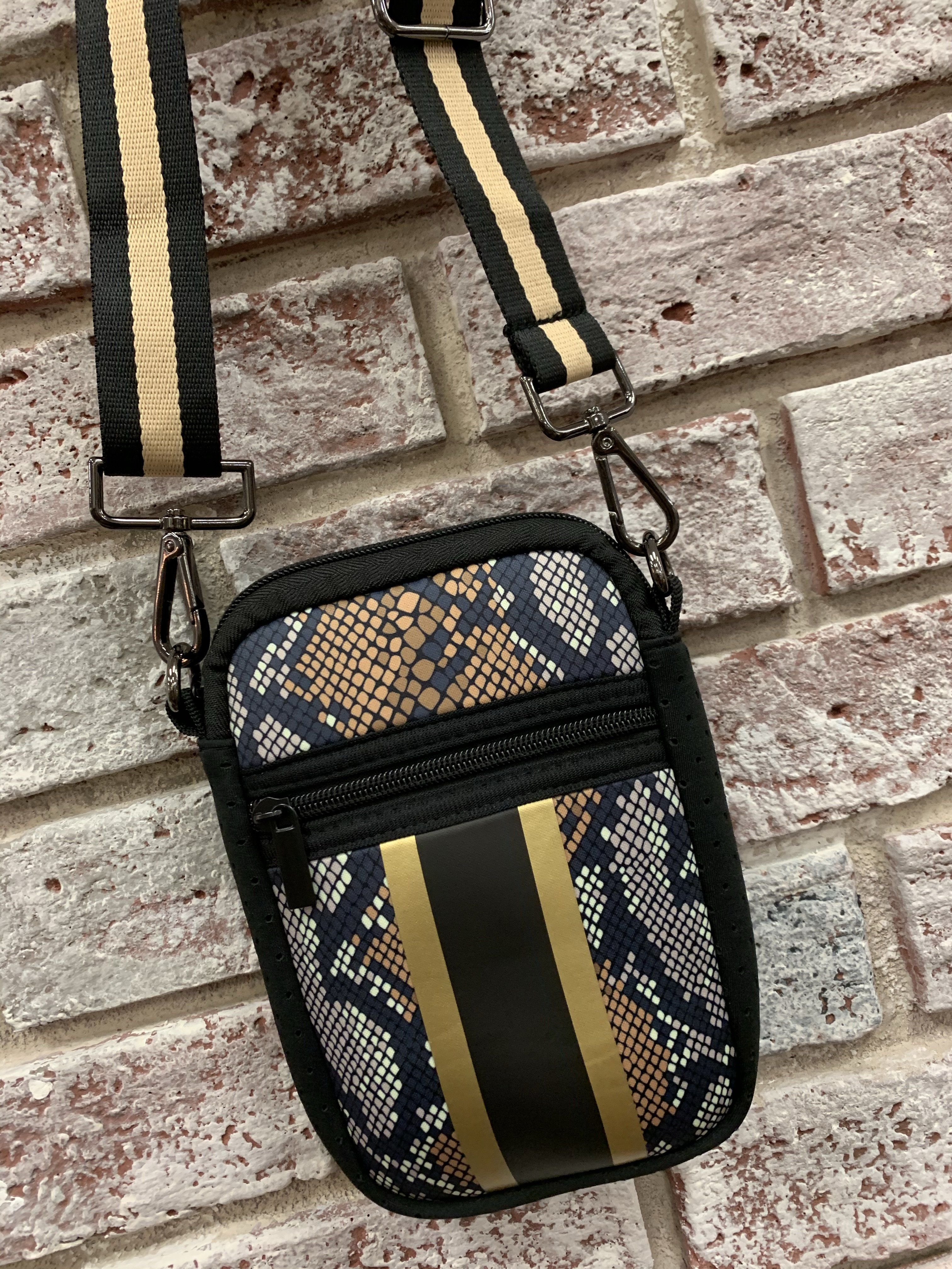 Callie Neoprene Cell Phone Crossbody phone organizer neo 